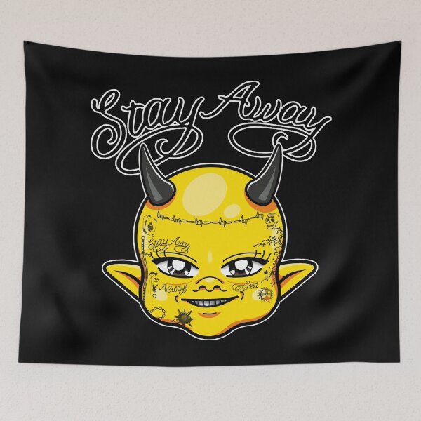 Item preview, Dimitri The Devil Yellow - Stay Away designed and sold by Creative--Style.