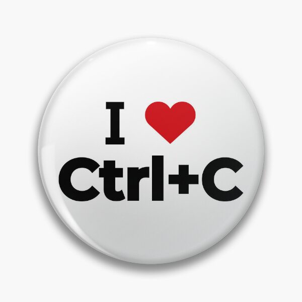 Item preview, I love Ctrl+C designed and sold by Moyanana.