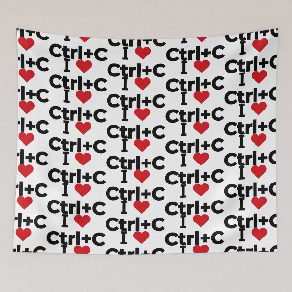 Item preview, I love Ctrl+C designed and sold by Moyanana.