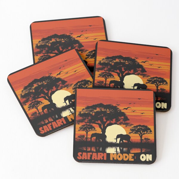 Item preview, African Sunset: Safari Mode On designed and sold by MyMerryMary.