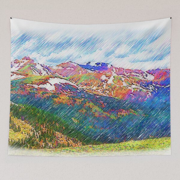 Item preview, The Colorado Continental Divide on Loveland Pass designed and sold by KirtTisdale.