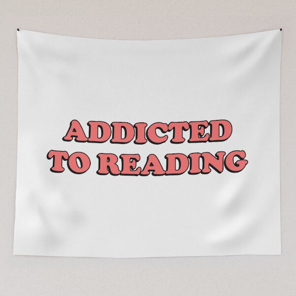 Item preview, Addicted To Reading - Avid Reader Book Lover Bookworm designed and sold by Inspirationmotivation.