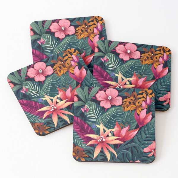 Item preview, Exotic Jungle Pattern designed and sold by MTJ-Mushrooms.