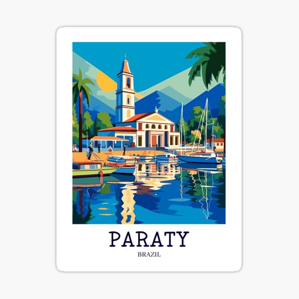 Artikel-Vorschau von Paraty - Brasilien Reisedruck - TP031, designt und verkauft von StudioRedKoala.