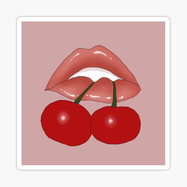 Cherry lips  Poster for Sale by suwii