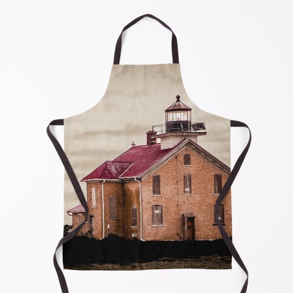 Item preview, Pilot Island Light in Death's Door, Door County Lighthouse designed and sold by Redrazzle.