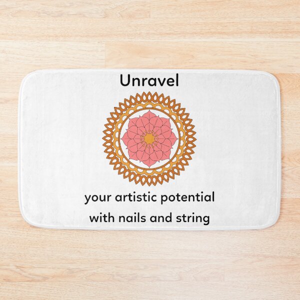 Item preview, Unravel your artistic potential with nails and string designed and sold by ukSubhanart.