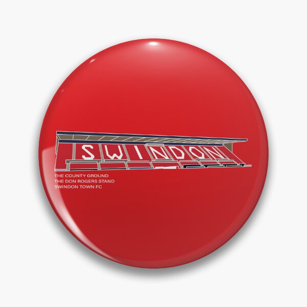 Item preview, The Don Rogers Stand - Swindon Town The County Ground Art designed and sold by Indiesigns.