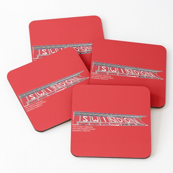 Item preview, The Don Rogers Stand - Swindon Town The County Ground Art designed and sold by Indiesigns.