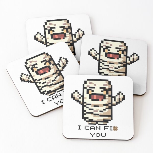 Item preview, Dr. Mummy pixel art designed and sold by PexelBoi.