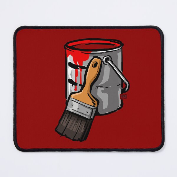 Item preview, Paint Brush & Can Doodle designed and sold by MrHinkleDraws.