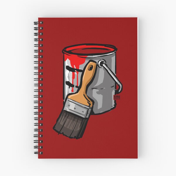 Item preview, Paint Brush & Can Doodle designed and sold by MrHinkleDraws.