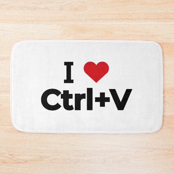 Item preview, I love Ctrl+V designed and sold by Moyanana.