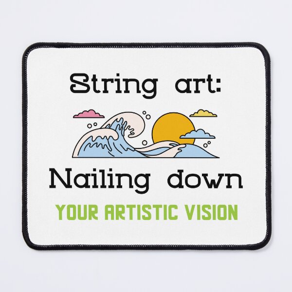 Item preview, String art: Nailing down your artistic vision designed and sold by ukSubhanart.