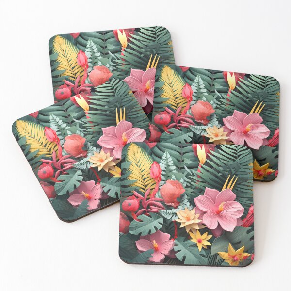 Item preview, Exotic Jungle Pattern designed and sold by MTJ-Mushrooms.