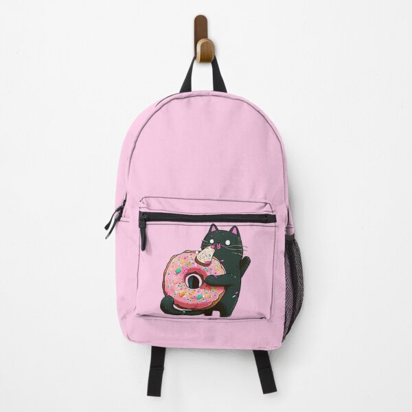 Item preview,  Cute Cat Eating Donut designed and sold by khachiche.