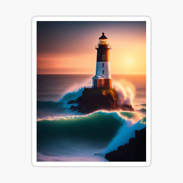 Lighthouse 15 Sticker