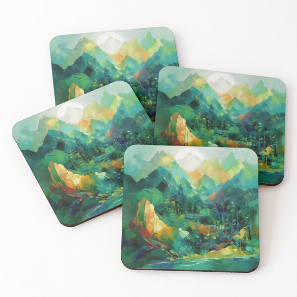 Item preview, Green Lush Mountains designed and sold by ReemMur88.