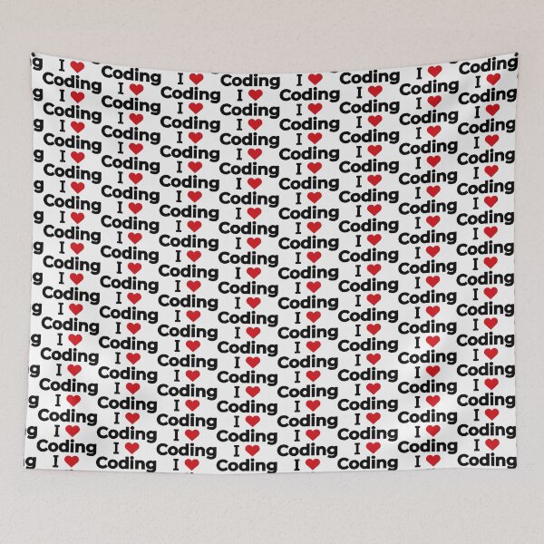 Item preview, I love Coding designed and sold by Moyanana.