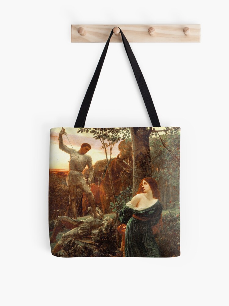 La Belle Dame Sans Merci Tote Bag by Sir Frank Dicksee - Fine Art America