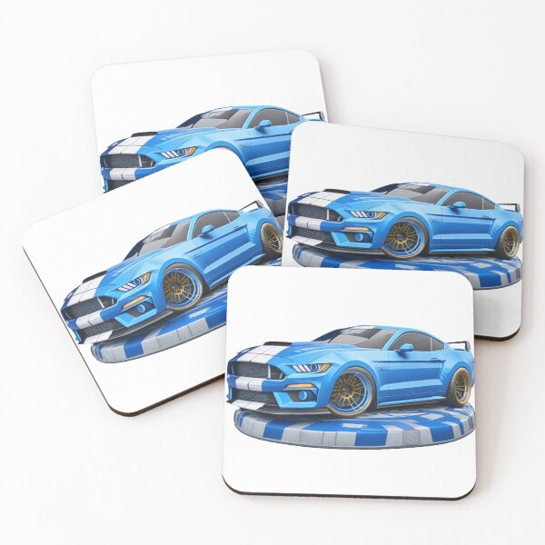 Item preview, ford mustang super deformed designed and sold by CustomStickerCo.