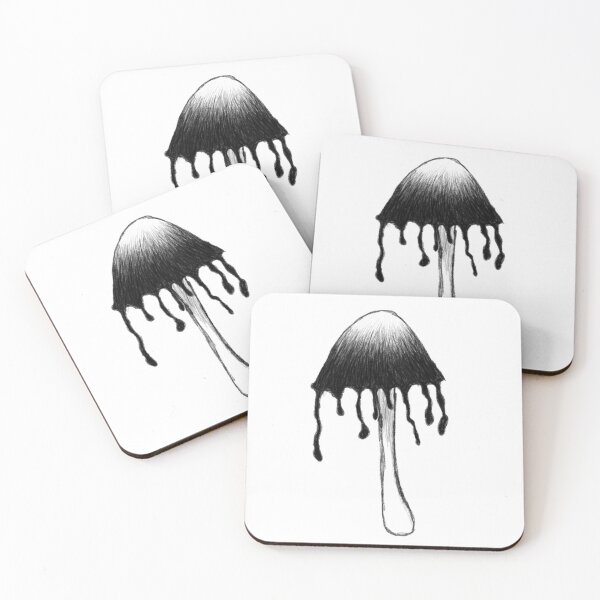 Item preview, Ink Cap Mushroom designed and sold by alybugg.