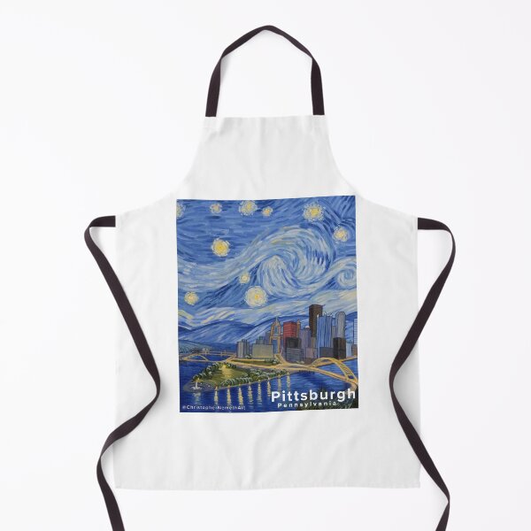 Item preview, Starry Night Over Pittsburgh (title) designed and sold by ChrisNemethArt.
