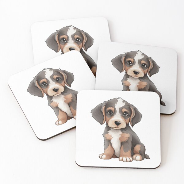 Item preview, Cute Dixon Puppy Sticker Collection 006 designed and sold by PlanetArchive.