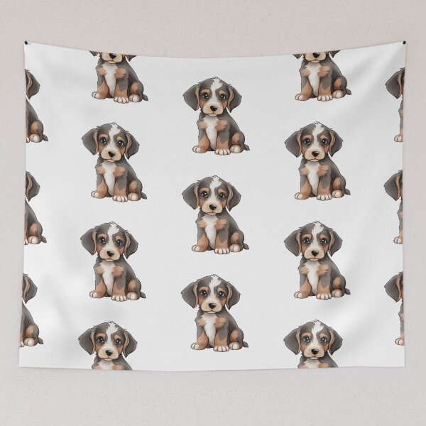 Item preview, Cute Dixon Puppy Sticker Collection 006 designed and sold by PlanetArchive.