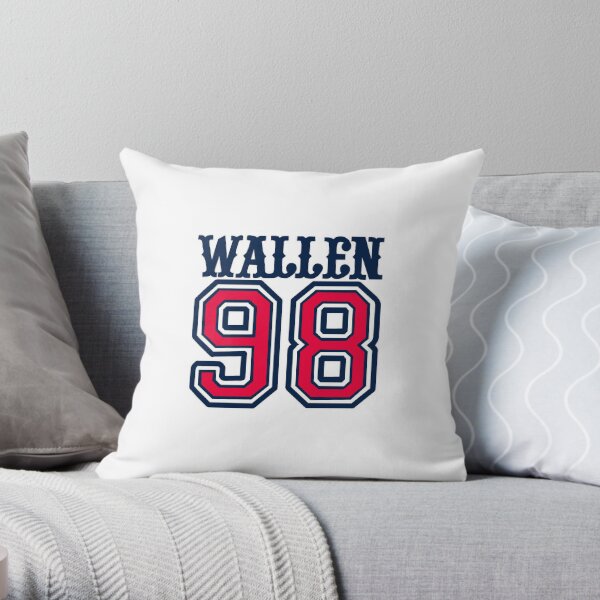 Morgan Wallen - 98' Braves Sticker for Sale by supidrat