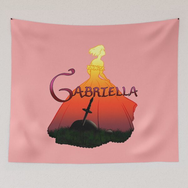 Item preview, Gabriella Name Art designed and sold by AvalonUnmuzzled.