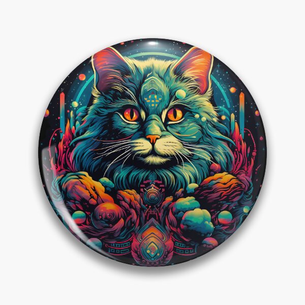 Item preview, Mystical Cat On A Psychedelic Quest designed and sold by AlanPhotoArt.