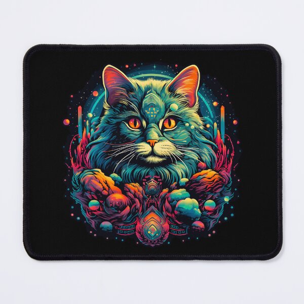 Item preview, Mystical Cat On A Psychedelic Quest designed and sold by AlanPhotoArt.