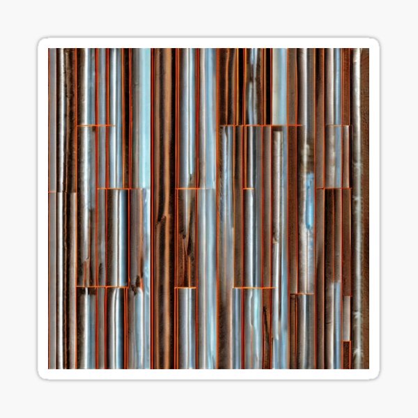Item preview, Brown striped planks designed and sold by melridger.