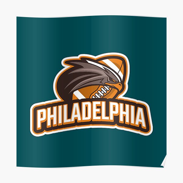 Philadelphia Sports Teams Red Poster, Philadelphia Eagles, Flyers, 76ers,  Phillies, gift