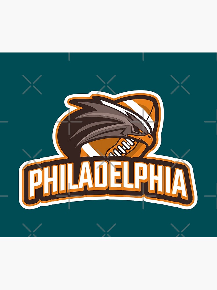 Philadelphia vintage eagles logo Tapestry for Sale by