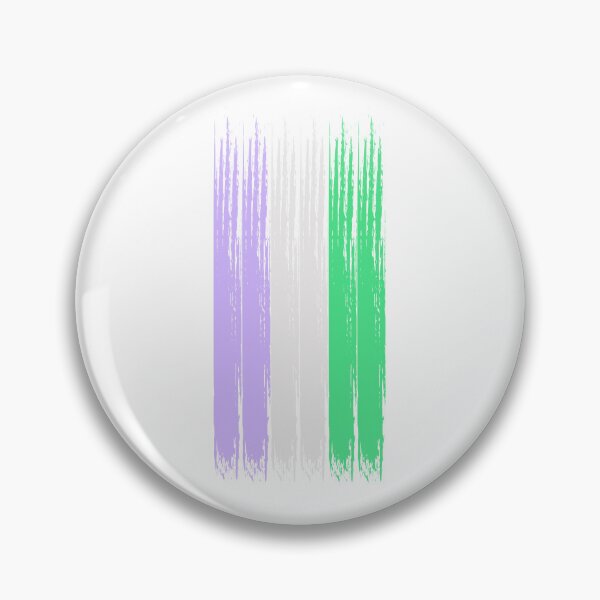 Item preview, Pride Collection - Genderqueer Pride Flag (Paint Streak/Vertical) designed and sold by T-WoodCreations.
