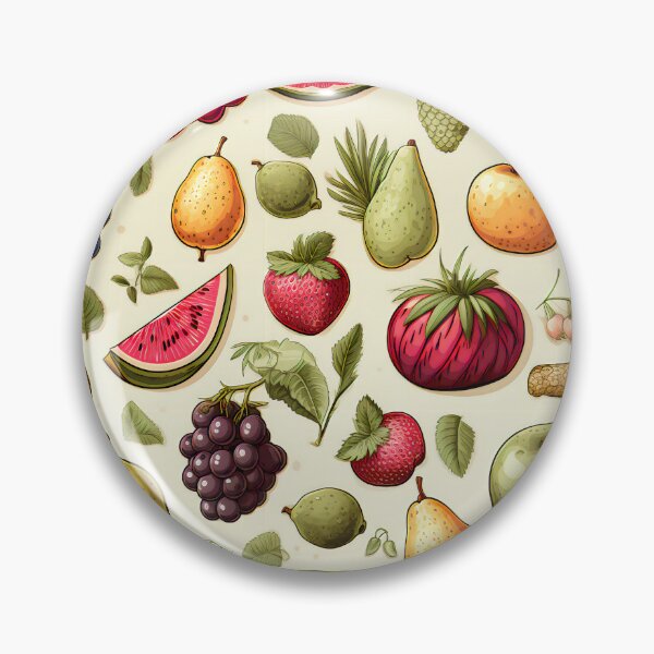 Item preview, Fruity Delight: A Playful Pattern of Fruits designed and sold by DreamyDesigns92.