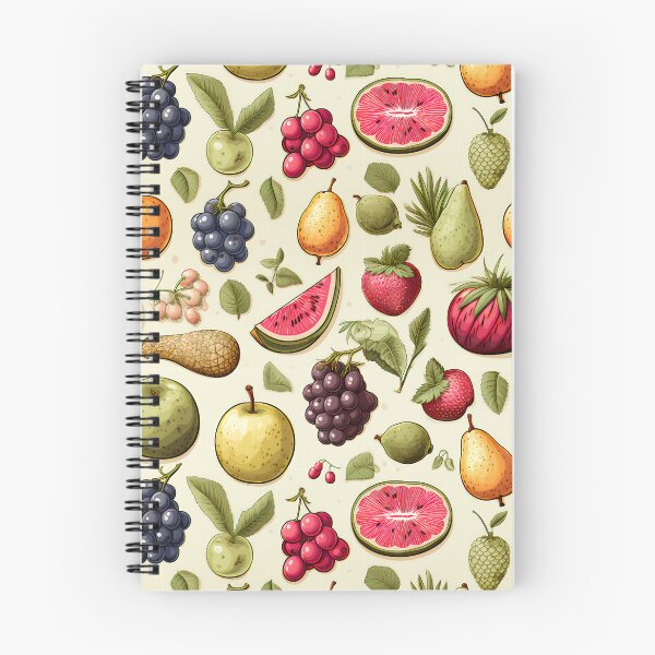 Item preview, Fruity Delight: A Playful Pattern of Fruits designed and sold by DreamyDesigns92.