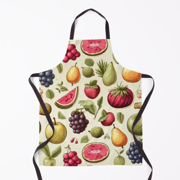Item preview, Fruity Delight: A Playful Pattern of Fruits designed and sold by DreamyDesigns92.