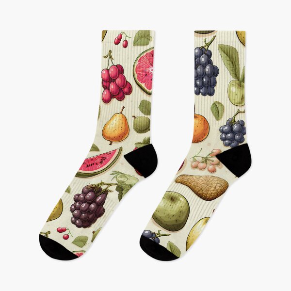 Item preview, Fruity Delight: A Playful Pattern of Fruits designed and sold by DreamyDesigns92.