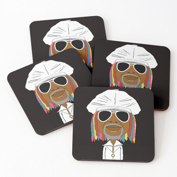 Item preview, Retrato del rey de P-Funk (con rastas) designed and sold by Eric Sintès.