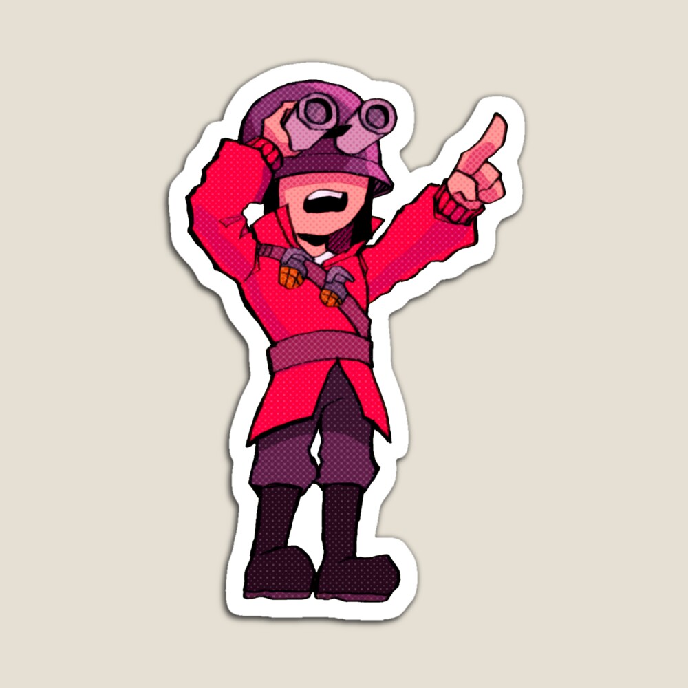 RED Soldier Salute Sticker for Sale by AntlerGrave