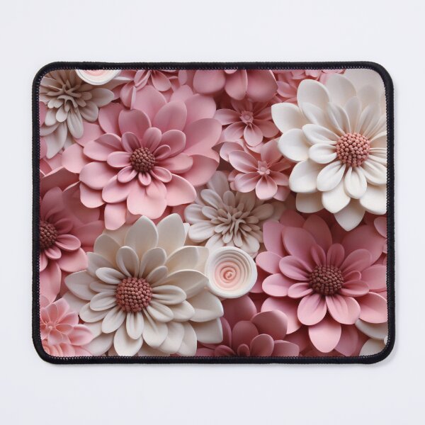 Item preview, "Blooms in Full Splendor: The Garden of Imagination Overflowing with Tridimensional Harmony and Elegant Flowers." designed and sold by SBD-Shop.