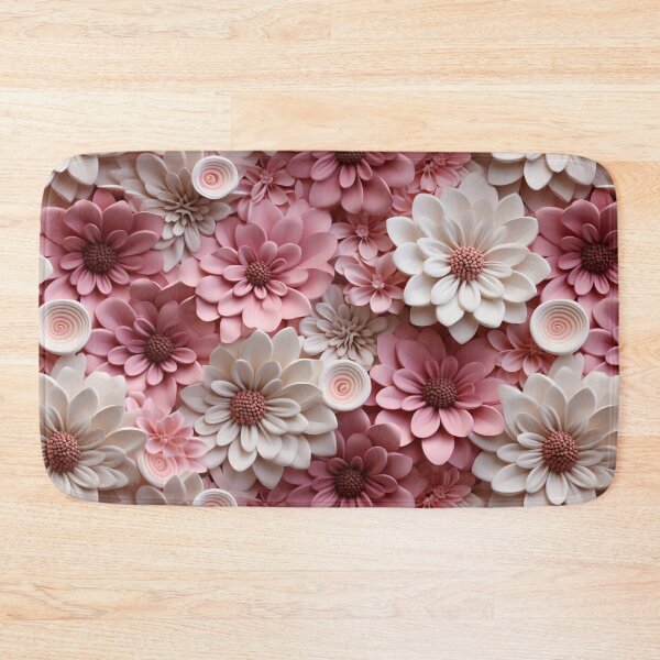 Item preview,  "Flores en Pleno Esplendor: El Jardín de la Imaginación Desborda Armonía Tridimensional con Elegantes flores" designed and sold by SBD-Shop.