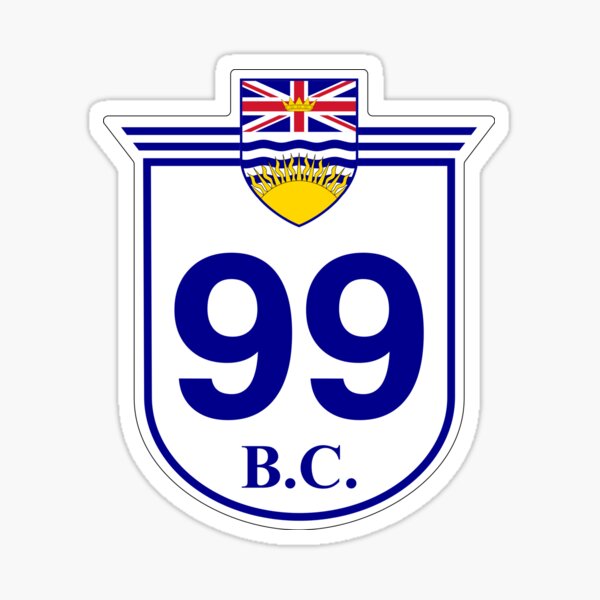 British Columbia 99 Stickers for Sale, Free US Shipping