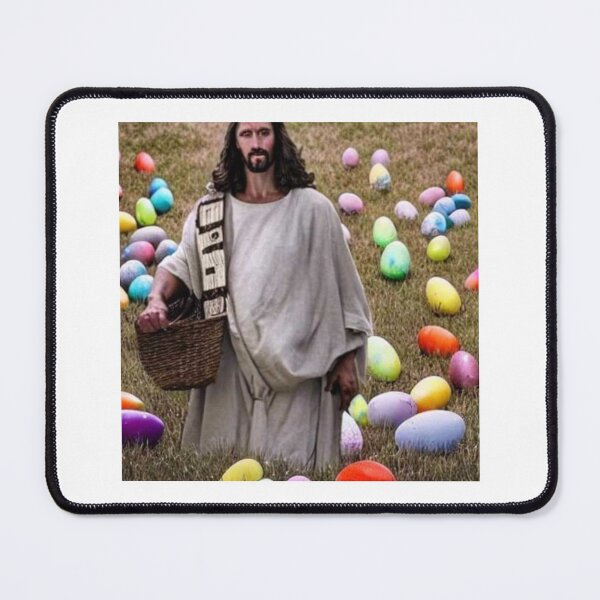 Item preview, Jesus Christ and Easter Bunny designed and sold by CheeseBlueprint.