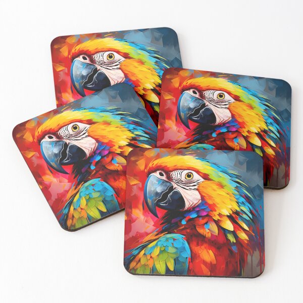 Item preview, Parrot : Abstract Birds Series designed and sold by MTJ-Mushrooms.