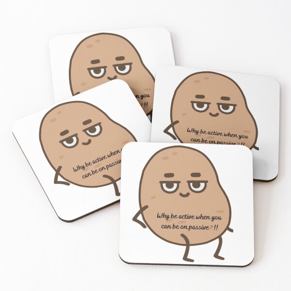 Item preview, Why be active when you can be on passive?! designed and sold by DeOvShop.