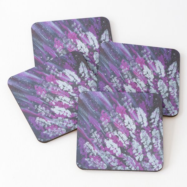 Item preview, Pink Layered Leaves designed and sold by crystallinesoup.